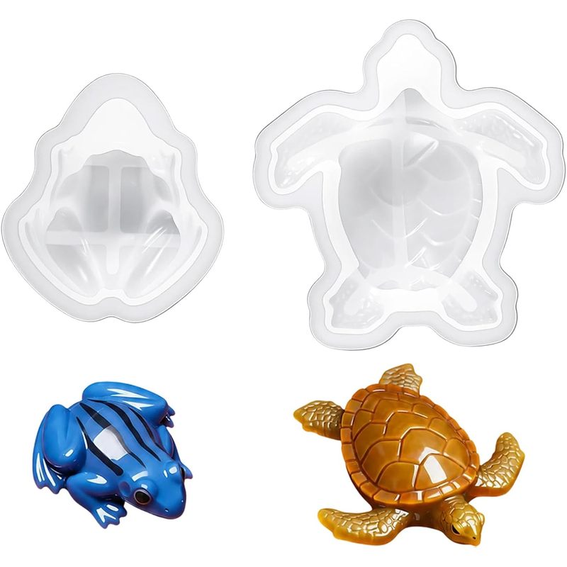 Resin Art Beach - Set di 2 Stampi in Resina
