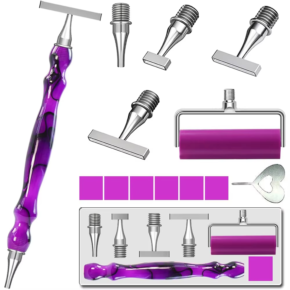 Resin Art Set - Set di penne ergonomiche per pittura
