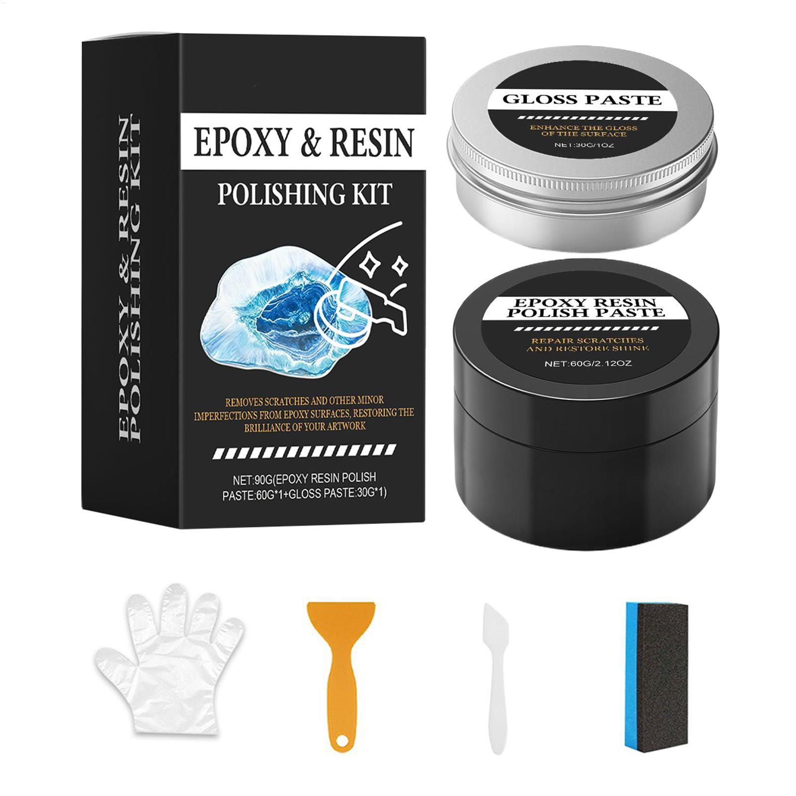 Resin Art Kit For Beginners - Pasta lucidante lucida in resina epossidica
