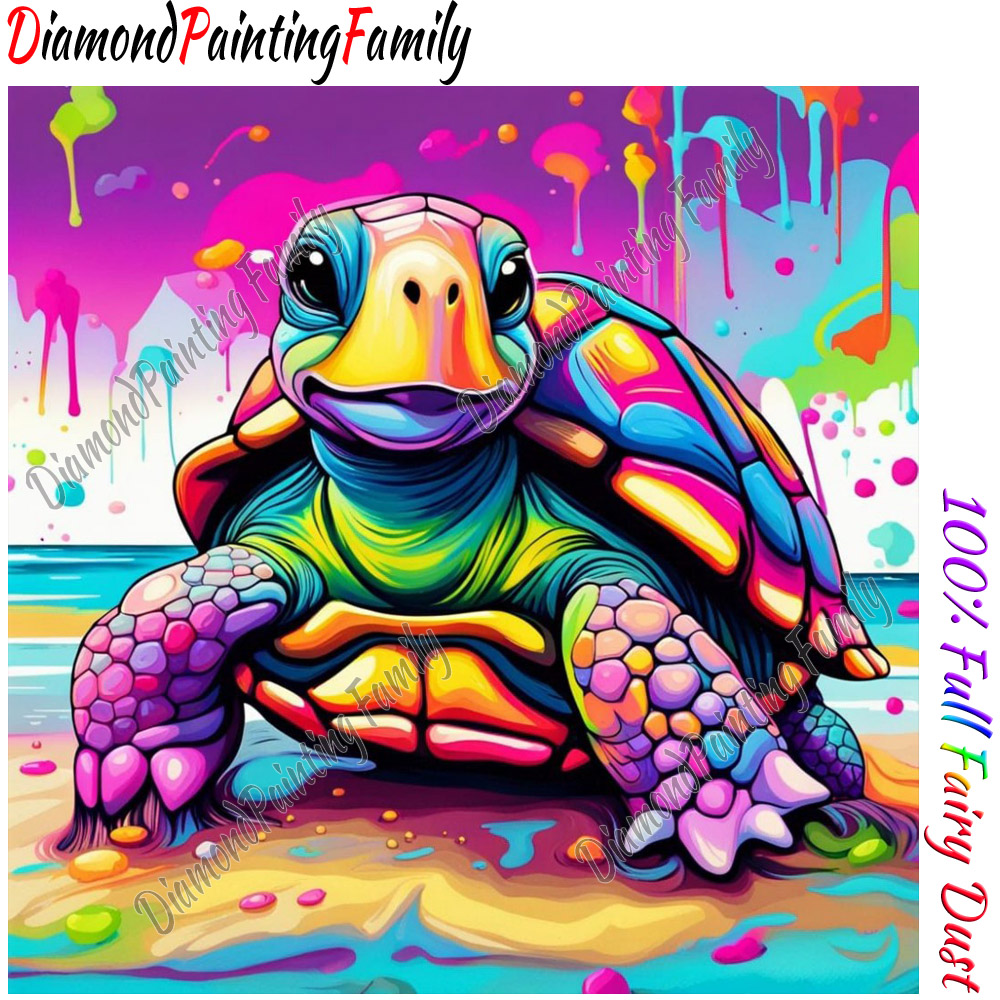 Resin Art Set - Pittura diamante Famiglia Pieno Fata Polvere