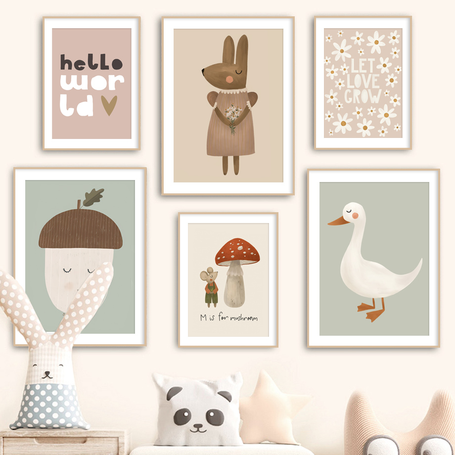 Resin Art Baby - Poster e Stampe Retrò Nordici, Quadri
