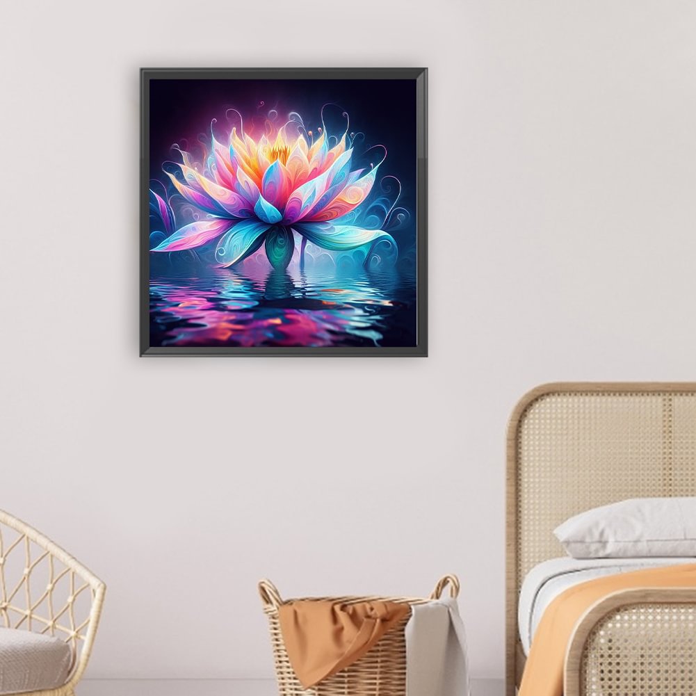 Resin Art Set - Famiglia di pittura con diamanti Loto