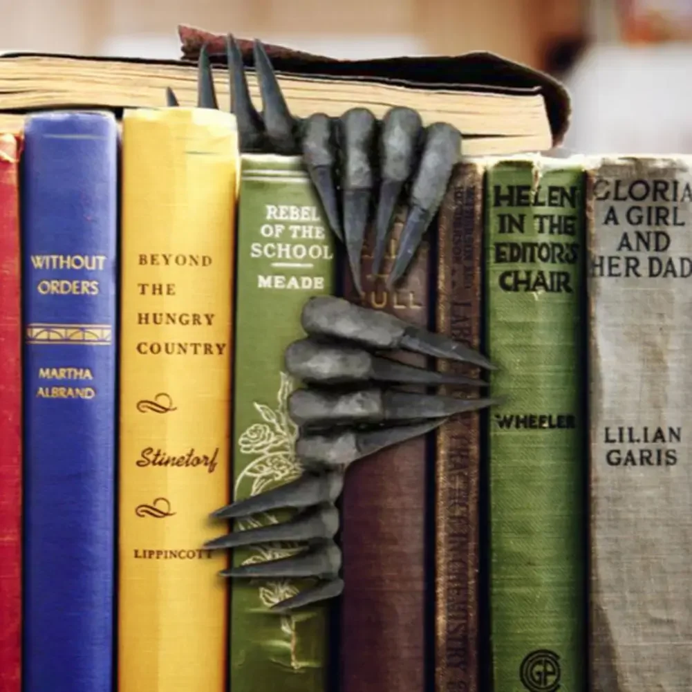 Resin Art Bookmark - Segnalibri Thriller Devil's Hand Segnalibro a