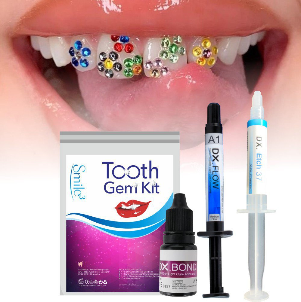 Resin Art Set - Kit Professionale Fai-da-te per Decorazioni Dentali