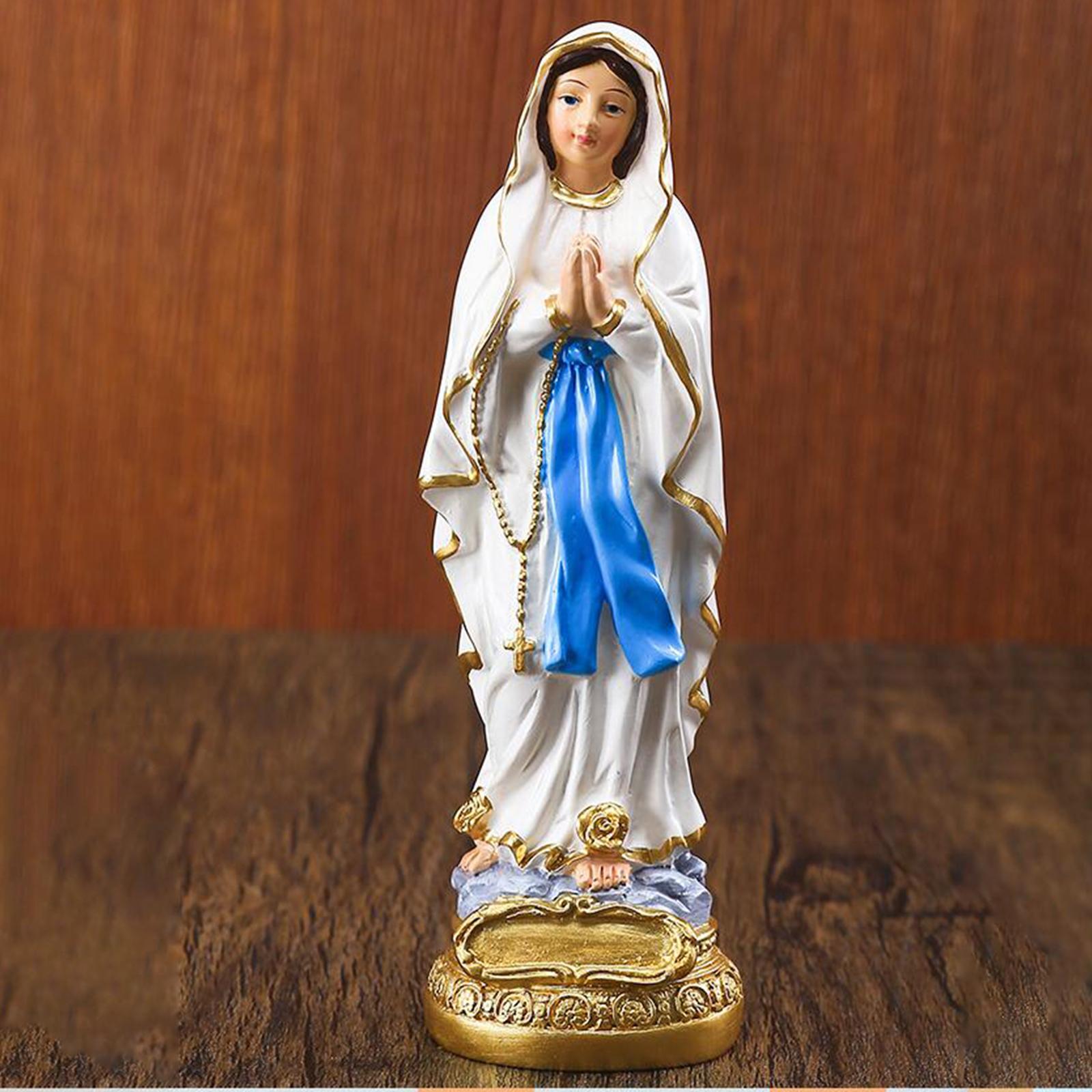 Resin Art Mary - Statua di Maria, Figurina Scultorea, Decorazione