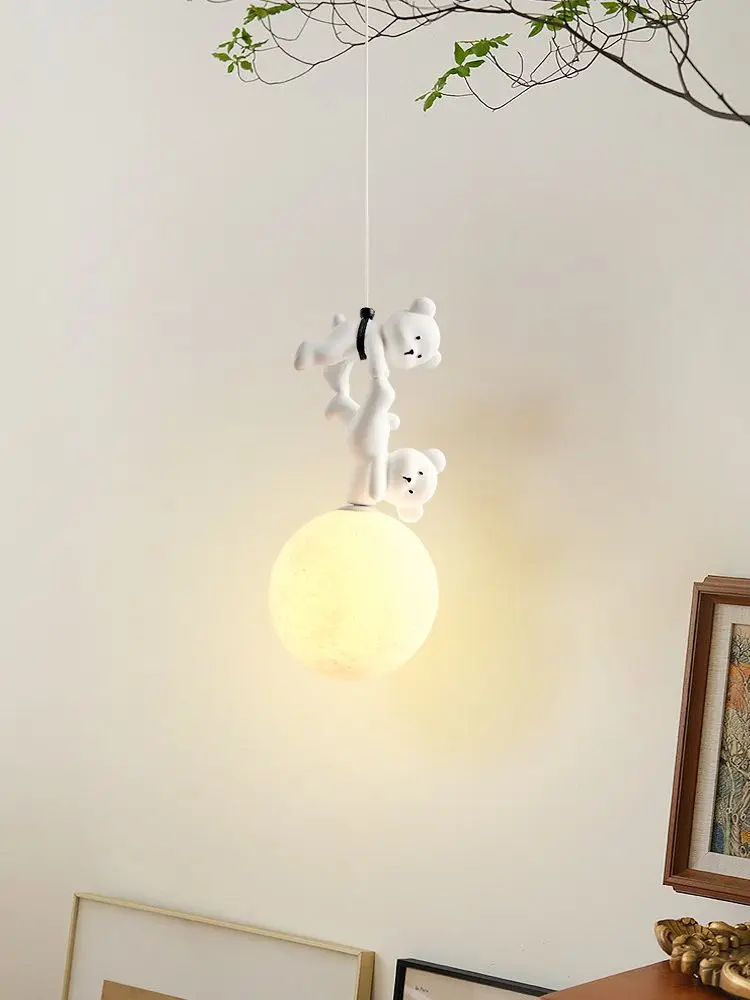Resin Art Baby - Lampada a Sospensione a Forma di