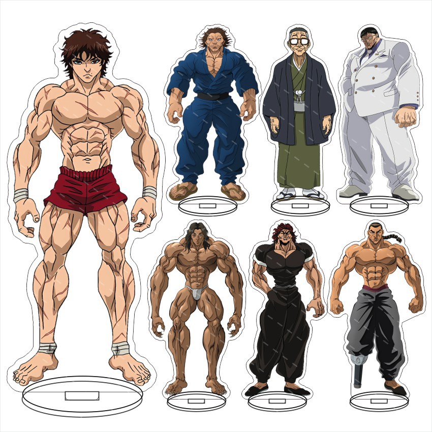 Resin Art Toys - Grappler Baki Baki Hanma - Ciondolo