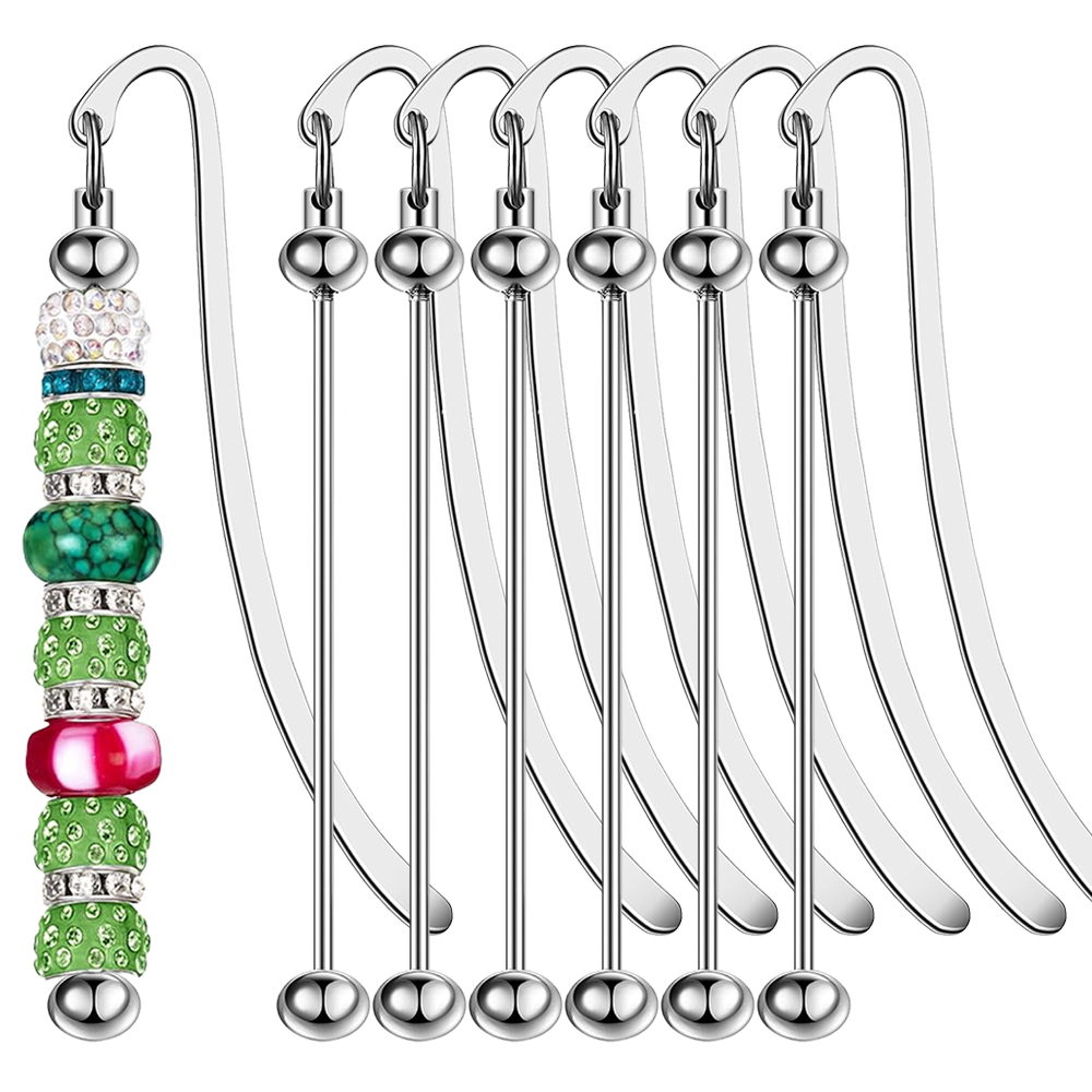 6 Pezzi Segnalibri in Metallo  - Resin Art Bookmark recensione e prezzo