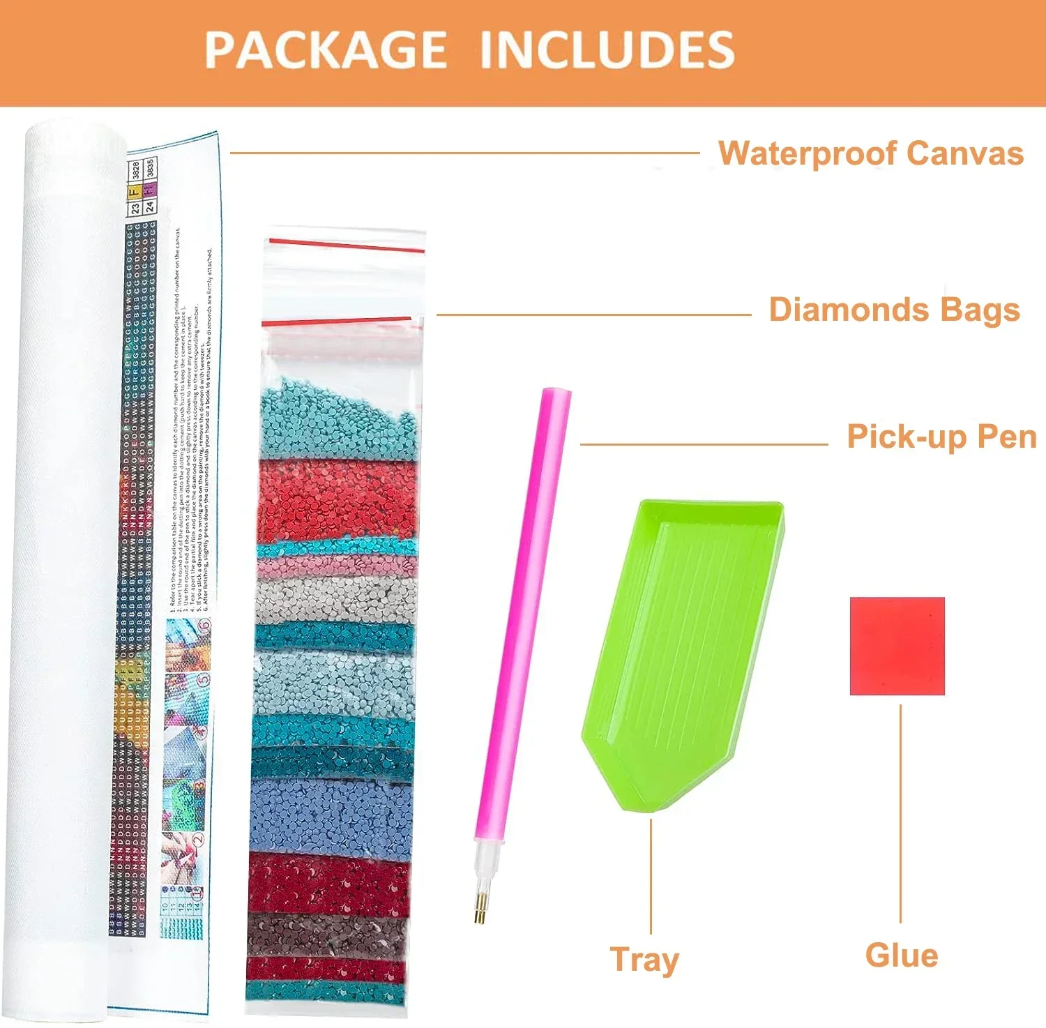 Kit di pittura diamante 5D fai - Resin Art Baby recensione e prezzo