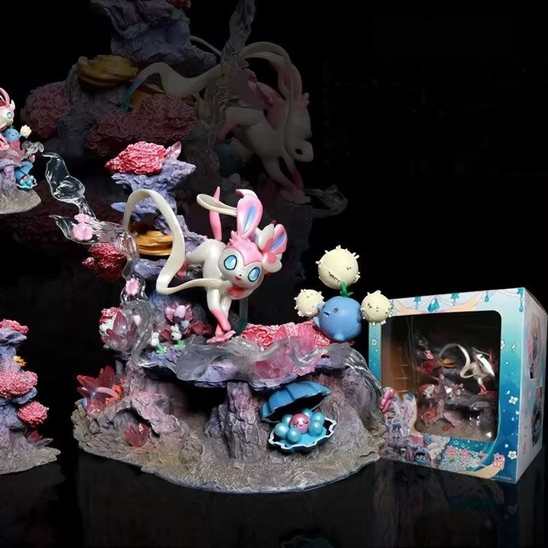 Statuetta GK Sylveon Shroomish - Resin Art Toys recensione e prezzo