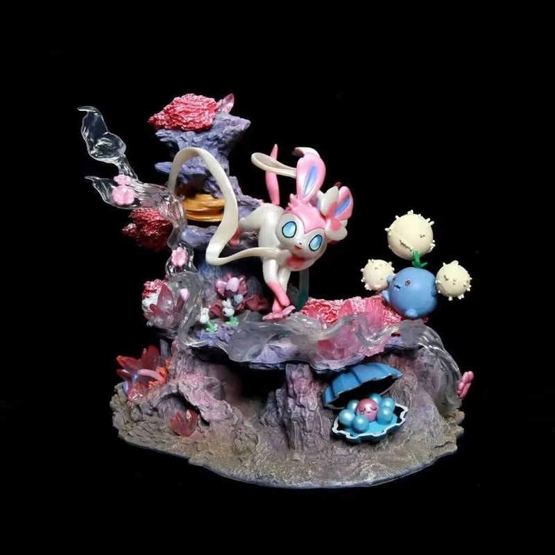 Statuetta GK Sylveon Shroomish - Resin Art Toys recensione e prezzo