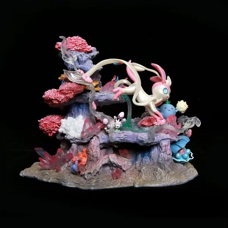 Statuetta GK Sylveon Shroomish - Resin Art Toys recensione e prezzo