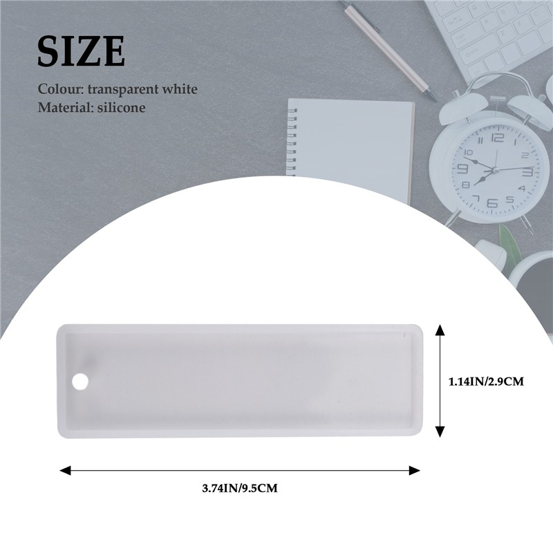 Nuovo Set di 6 Stampi in Silic - Resin Art Bookmark recensione e prezzo