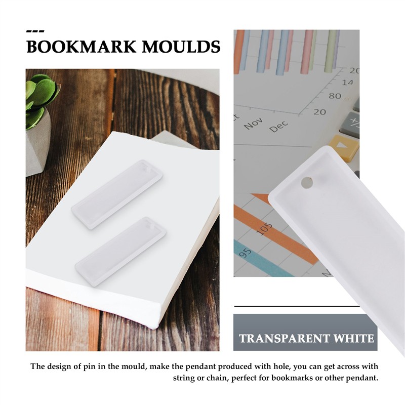 Nuovo Set di 6 Stampi in Silic - Resin Art Bookmark recensione e prezzo