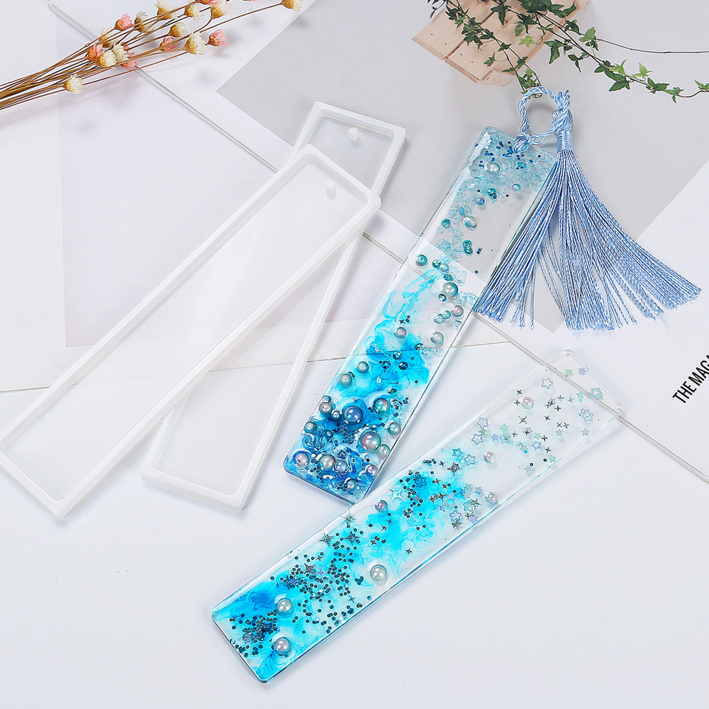 Nuovo Set di 6 Stampi in Silic - Resin Art Bookmark recensione e prezzo
