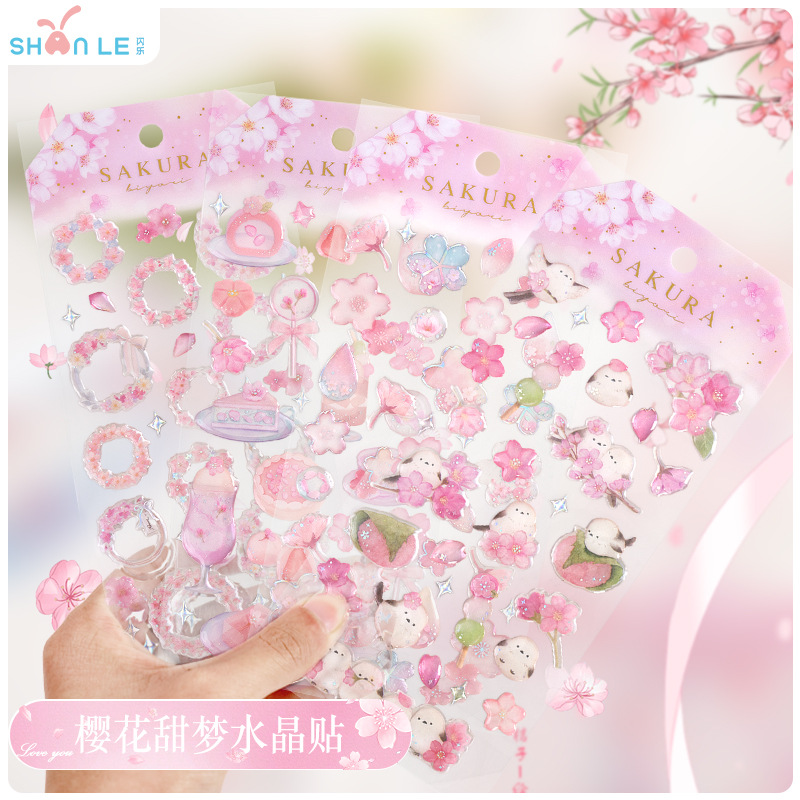 Adesivi 3D in cristallo Sakura - Resin Art Supplies recensione e prezzo