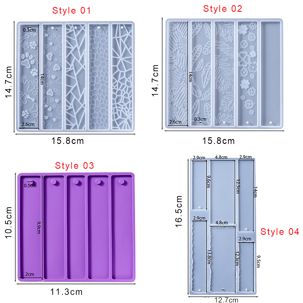 Stampo in resina epossidica di - Resin Art Bookmark recensione e prezzo