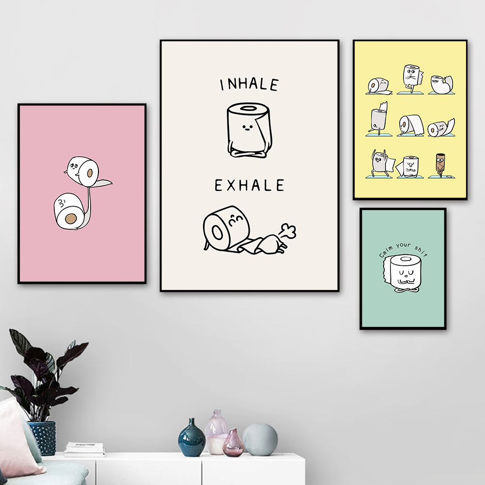 Carta igienica, yoga, citazion - Resin Art Quote recensione e prezzo