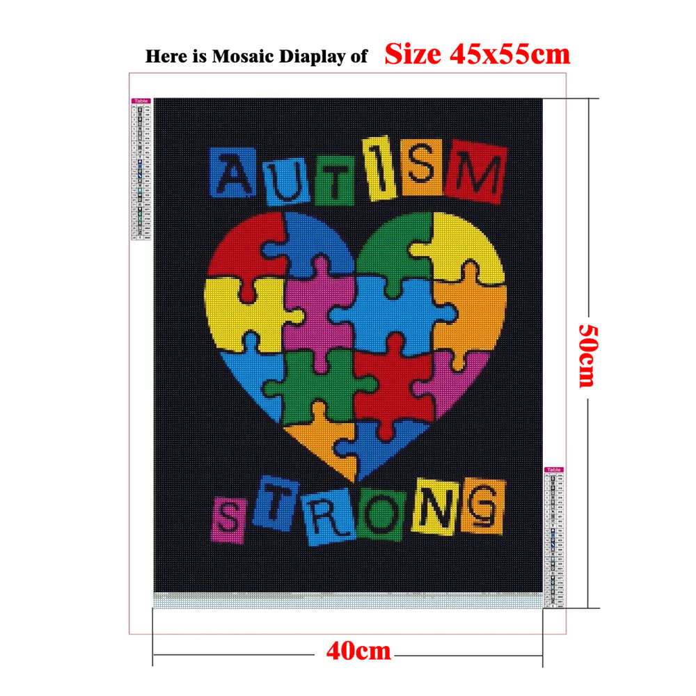 Poster per la consapevolezza d - Resin Art Quote recensione e prezzo